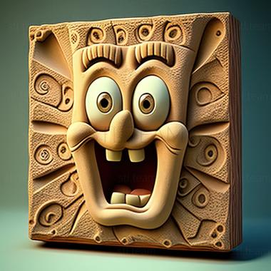 3D model st Gary from SpongeBob SquarePants (STL)